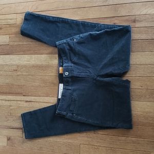 Pilcro and the letterpress forest green corduroy pants from Anthropologie